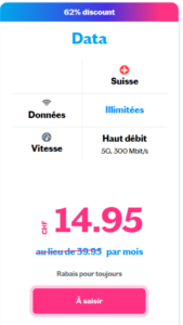 Forfait Lebara Data – Profitez de données mobiles haut débit en Suisse, idéal pour la navigation, le streaming et l'utilisation des applications,